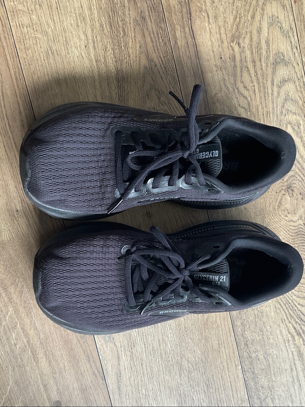 Brooks Men's Athletic Running Shoes in Black